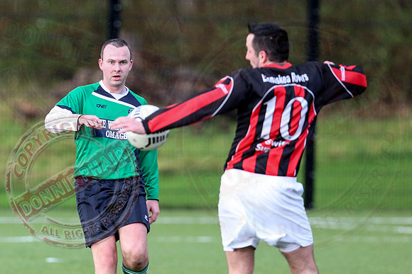 Lisnaskea Rovers (3) V Shelbourne (0) in Fermanagh and Western, Division One.
