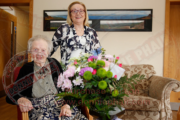 Emily Armstrong, the longest living Housing Executive Tenant.