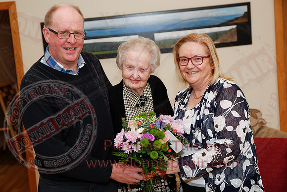 Emily Armstrong, the longest living Housing Executive Tenant.
