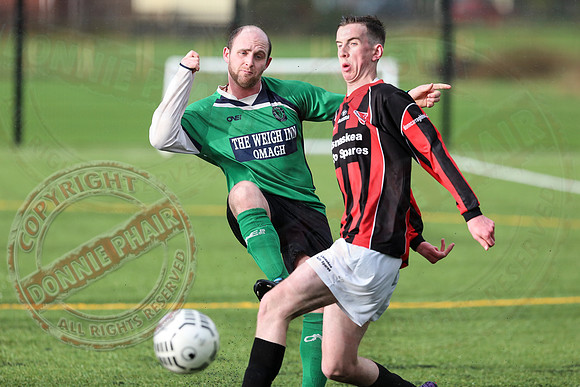 Lisnaskea Rovers (3) V Shelbourne (0) in Fermanagh and Western, Division One.