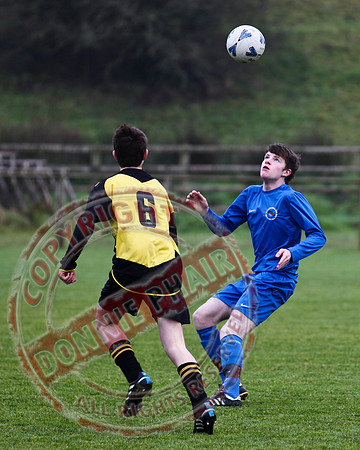 Ballinamallard Competing in the BKYL trophy.