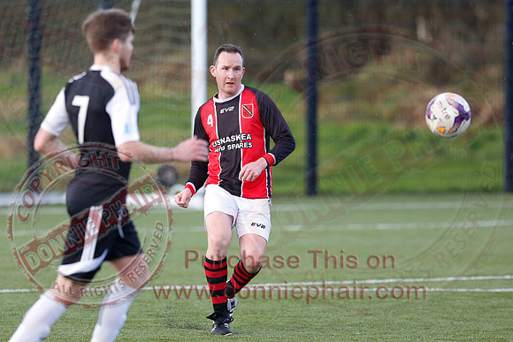 Lisnaskea Rovers (1) V Dergview Reserves (5) in Fermanagh and Western League Division Two.