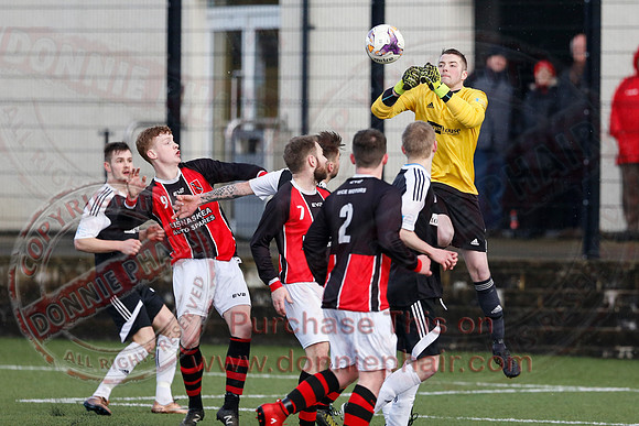 Lisnaskea Rovers (1) V Dergview Reserves (5) in Fermanagh and Western League Division Two.