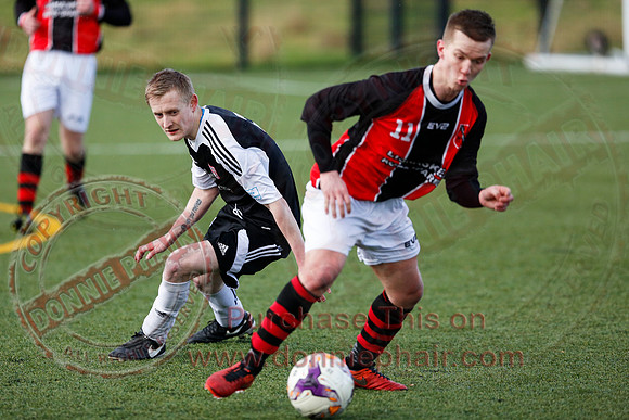 Lisnaskea Rovers (1) V Dergview Reserves (5) in Fermanagh and Western League Division Two.