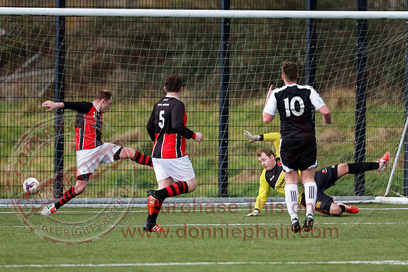 Lisnaskea Rovers (1) V Dergview Reserves (5) in Fermanagh and Western League Division Two.