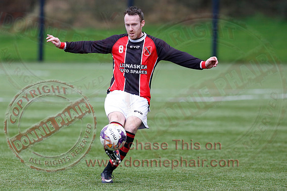 Lisnaskea Rovers (1) V Dergview Reserves (5) in Fermanagh and Western League Division Two.