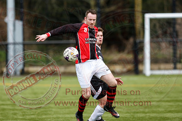 Lisnaskea Rovers (1) V Dergview Reserves (5) in Fermanagh and Western League Division Two.