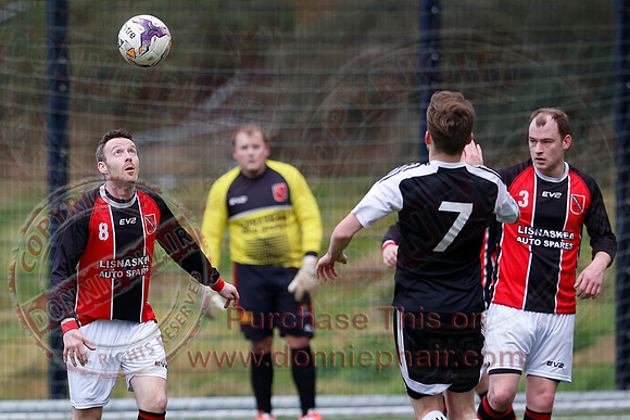 Lisnaskea Rovers (1) V Dergview Reserves (5) in Fermanagh and Western League Division Two.