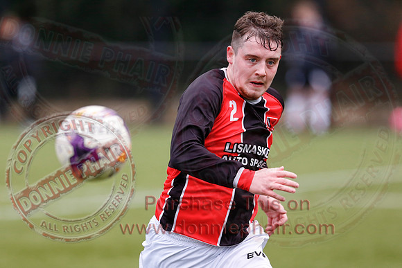 Lisnaskea Rovers (1) V Dergview Reserves (5) in Fermanagh and Western League Division Two.