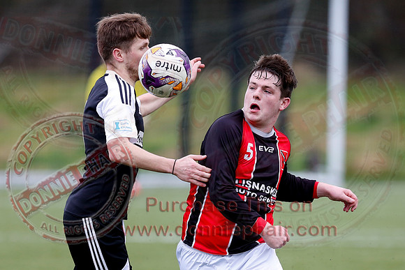 Lisnaskea Rovers (1) V Dergview Reserves (5) in Fermanagh and Western League Division Two.