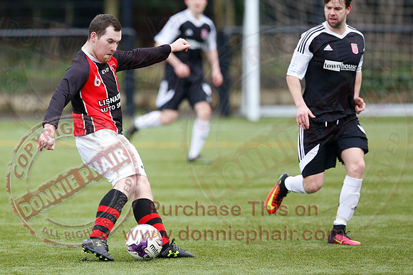 Lisnaskea Rovers (1) V Dergview Reserves (5) in Fermanagh and Western League Division Two.