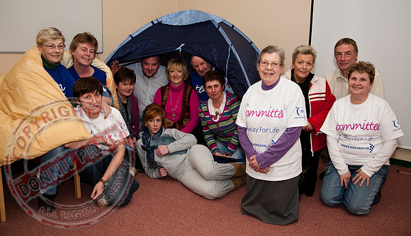 Cancer Research Charity Sleepover in Bawnacre, Irvinestown.