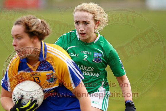 Fermanagh (2-5) V Longford (3-15) in Ladies National GAA Football League Division 4.