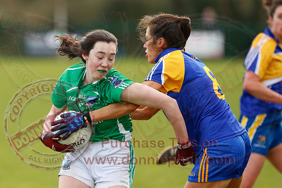 Fermanagh (2-5) V Longford (3-15) in Ladies National GAA Football League Division 4.