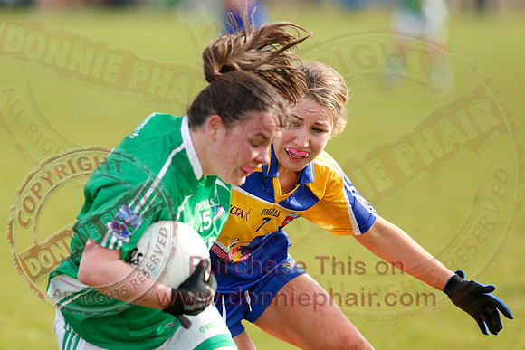 Fermanagh (2-5) V Longford (3-15) in Ladies National GAA Football League Division 4.