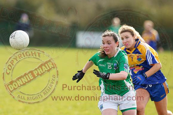 Fermanagh (2-5) V Longford (3-15) in Ladies National GAA Football League Division 4.