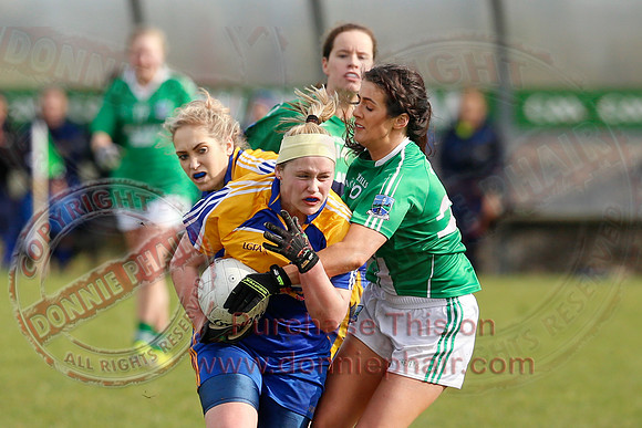 Fermanagh (2-5) V Longford (3-15) in Ladies National GAA Football League Division 4.