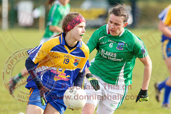 Fermanagh (2-5) V Longford (3-15) in Ladies National GAA Football League Division 4.