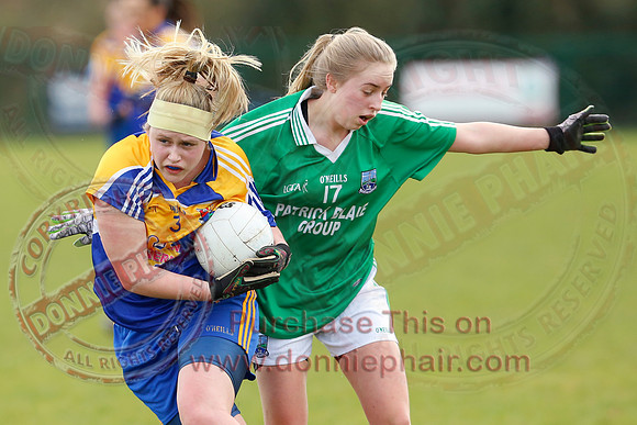 Fermanagh (2-5) V Longford (3-15) in Ladies National GAA Football League Division 4.