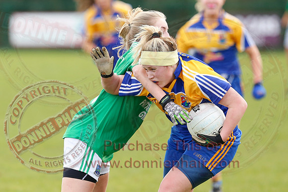 Fermanagh (2-5) V Longford (3-15) in Ladies National GAA Football League Division 4.