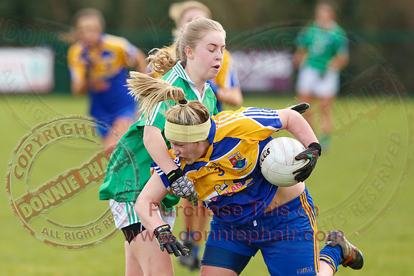 Fermanagh (2-5) V Longford (3-15) in Ladies National GAA Football League Division 4.