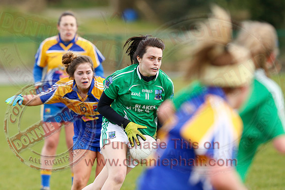 Fermanagh (2-5) V Longford (3-15) in Ladies National GAA Football League Division 4.