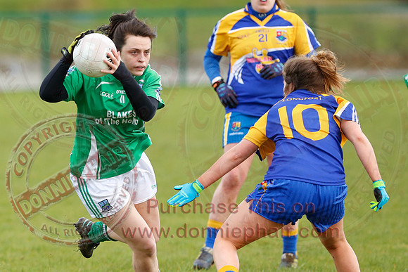 Fermanagh (2-5) V Longford (3-15) in Ladies National GAA Football League Division 4.