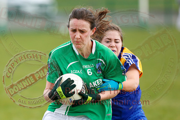 Fermanagh (2-5) V Longford (3-15) in Ladies National GAA Football League Division 4.