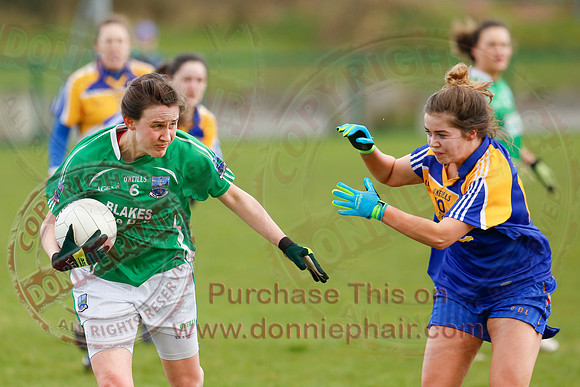 Fermanagh (2-5) V Longford (3-15) in Ladies National GAA Football League Division 4.