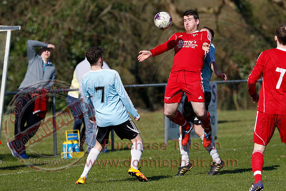 Lisbellaw United (3) V Enniskillen Santos (0) in Mercer Cup.