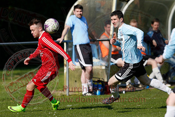 Lisbellaw United (3) V Enniskillen Santos (0) in Mercer Cup.