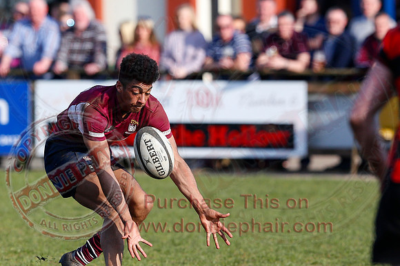 Enniskillen 1st XV (36) V Armagh 2nd XV (5) in Rugby Towns Cup Semi-Final.