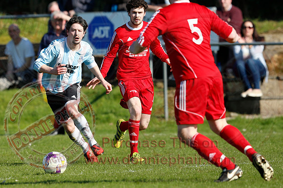 Lisbellaw United (3) V Enniskillen Santos (0) in Mercer Cup.