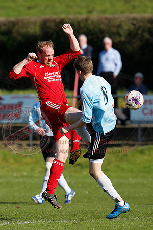 Lisbellaw United (3) V Enniskillen Santos (0) in Mercer Cup.