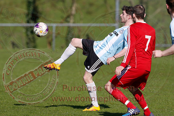 Lisbellaw United (3) V Enniskillen Santos (0) in Mercer Cup.