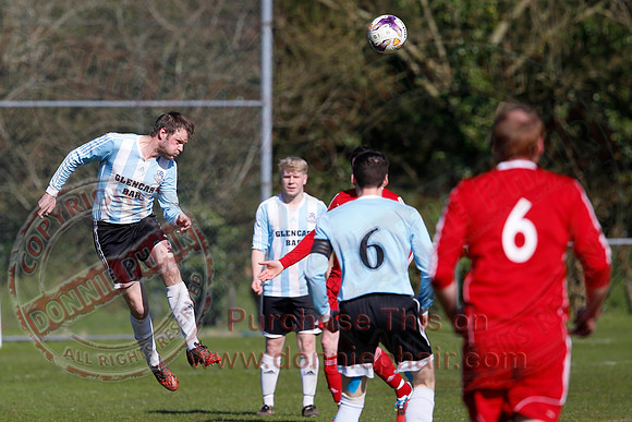 Lisbellaw United (3) V Enniskillen Santos (0) in Mercer Cup.