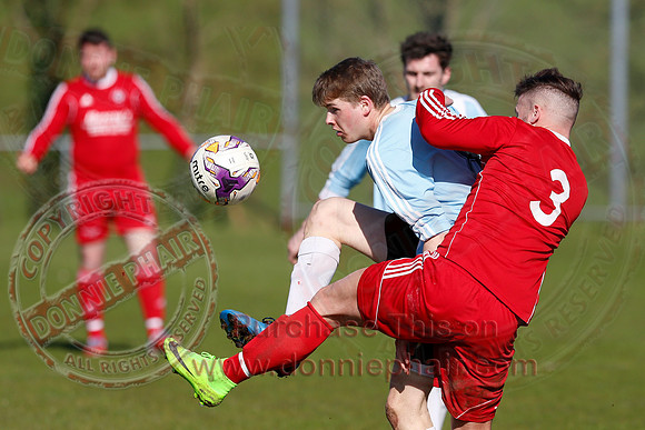 Lisbellaw United (3) V Enniskillen Santos (0) in Mercer Cup.