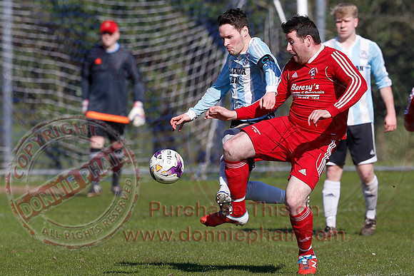 Lisbellaw United (3) V Enniskillen Santos (0) in Mercer Cup.