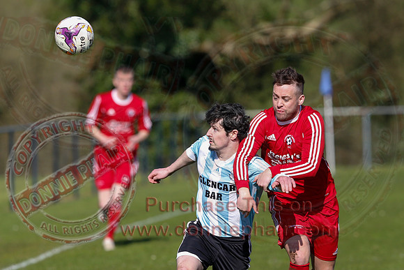 Lisbellaw United (3) V Enniskillen Santos (0) in Mercer Cup.