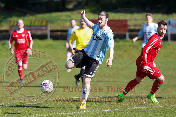 Lisbellaw United (3) V Enniskillen Santos (0) in Mercer Cup.