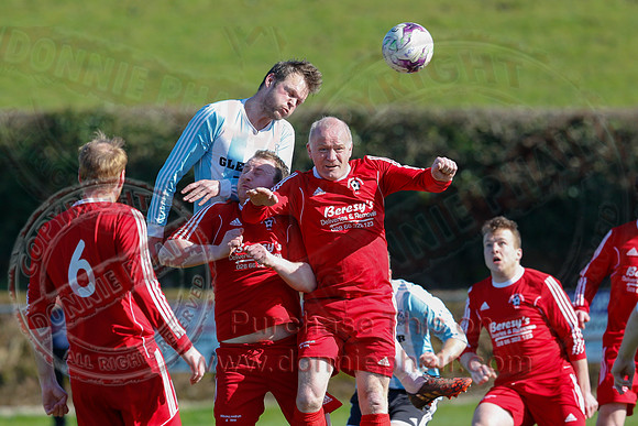 Lisbellaw United (3) V Enniskillen Santos (0) in Mercer Cup.