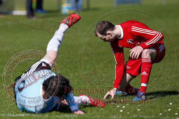 Lisbellaw United (3) V Enniskillen Santos (0) in Mercer Cup.