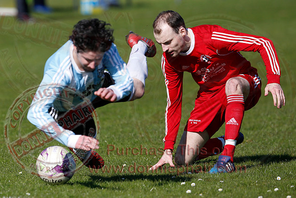 Lisbellaw United (3) V Enniskillen Santos (0) in Mercer Cup.