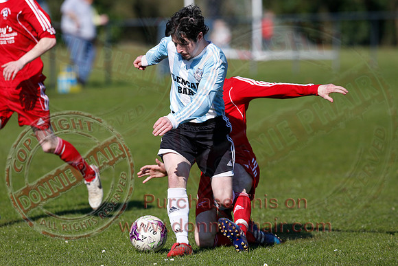 Lisbellaw United (3) V Enniskillen Santos (0) in Mercer Cup.