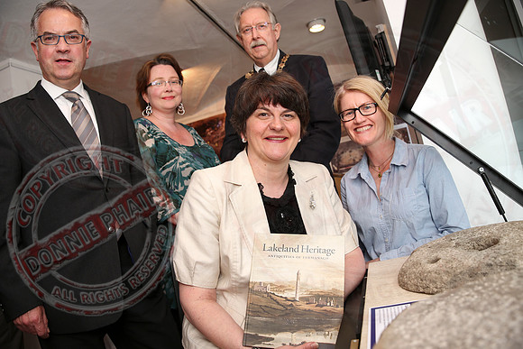 Crannóg Opening at Enniskillen Castle Museum.