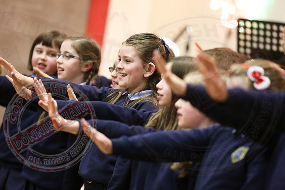 Community Carol Service in St. Mary's Hall, Tempo.