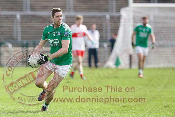 Fermanagh (0-13) v Derry (2-8) in Division 2 Allianz GAA Football League, Round 7.