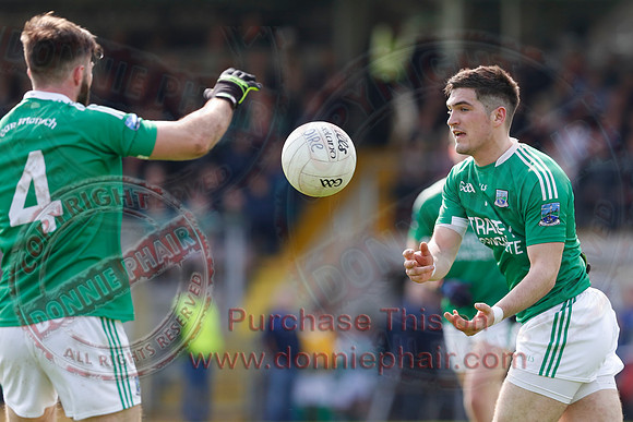 Fermanagh (0-13) v Derry (2-8) in Division 2 Allianz GAA Football League, Round 7.