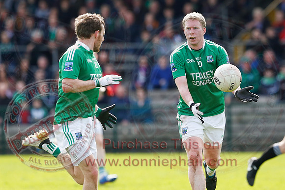 Fermanagh (0-13) v Derry (2-8) in Division 2 Allianz GAA Football League, Round 7.