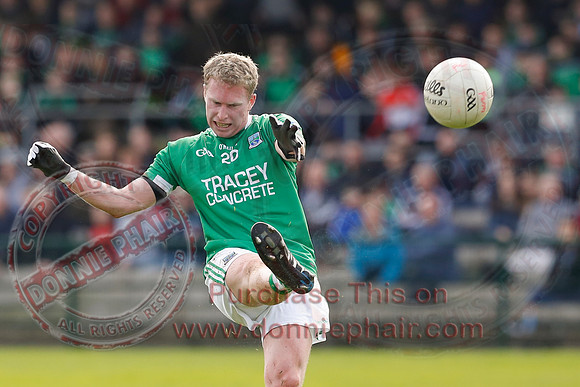 Fermanagh (0-13) v Derry (2-8) in Division 2 Allianz GAA Football League, Round 7.